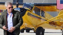 Harrison Ford nearly crashes his plane into a passenger airplane