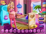 NEW Игры для детей—Disney Принцесса Беременная Барби на осмотре—мультик для девочек