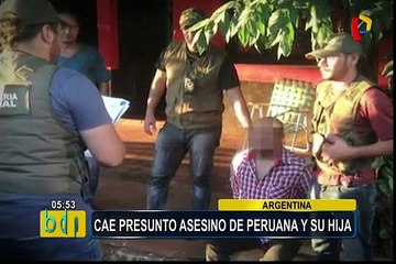 Argentina: cae presunto asesino de peruanas