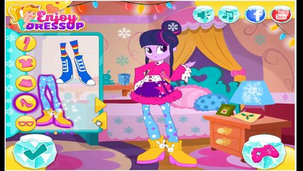 Equestria Girls Winter Fashion - MLP Dress Up Games for Girls