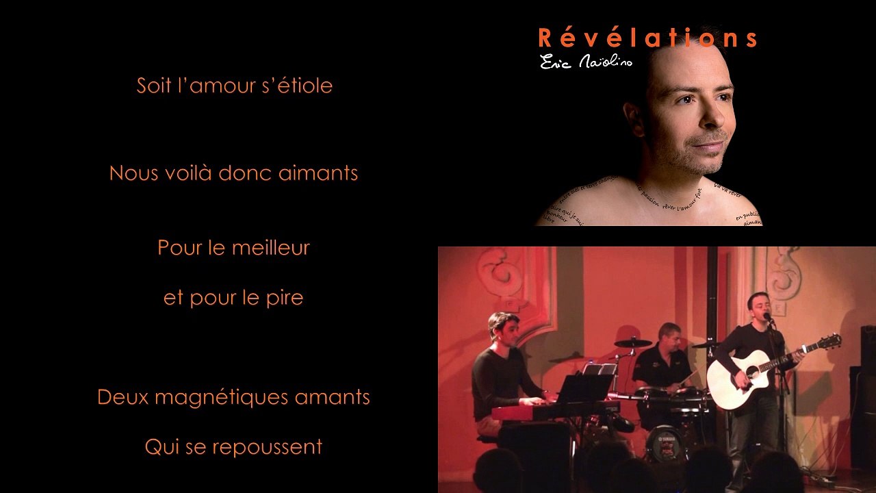 Les aimants (lyrics video) par Eric Maïolino