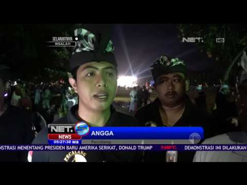 Puluhan Pecalang Jaga Kelancaran Tablig Akbar di Bali - NET5