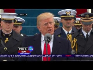 Live Report Prosesi Pelantikan Donald J.  Trump sebagai Presiden AS ke 45 di Washington DC - NET24