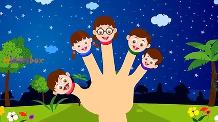 Rhymes for Children | Five Family Fingers Nursery Rhyme | Colors and More Collection
