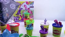 7 New HUGE SURPRISE EGGS & Play Doh MY LITTLE PONY Make N Style Ponies Rainbow Dash, Pinkie Pie