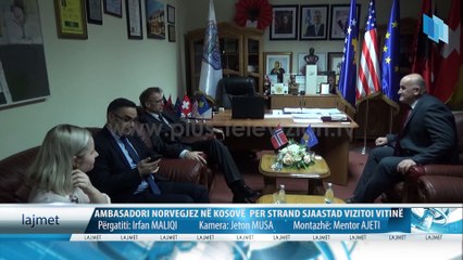 Ambasadori i Norvegjisë në Kosovë Per Strand Sjaastad vizitoi Komunën e Vitisë