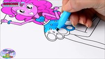 My Little Pony Coloring Book MLP EG Pinkie Pie Colors Episode Surprise Egg and Toy Collector SETC