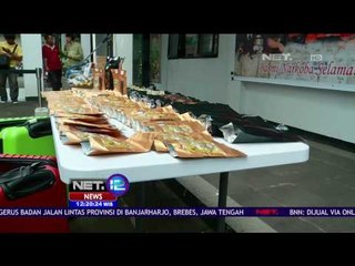 Polisi Menyita 10,5 Kg Tembakau Gorilla - NET 12