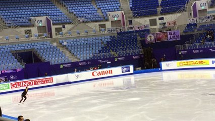 Mirai Nagasu 4CC 2017 SP practice 15022017