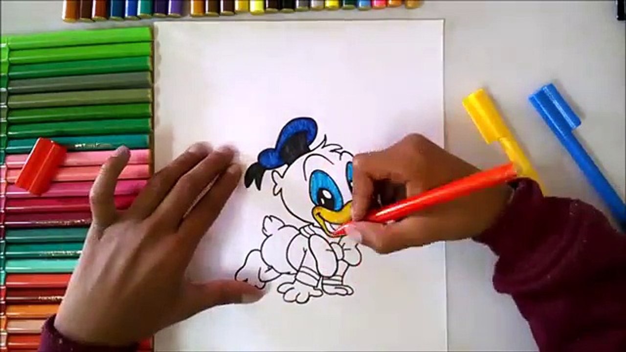 COLOURING CUTE DUCK