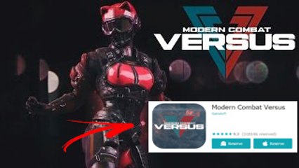 Modern Combat Versus - Pré Registro Para Android e iOS