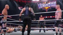 The most Beautiful Panch of Royal Rumble 2017 Goldberg,Brock Lesnar,Roman Reigns,Undertaker,Braun St