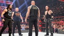 2017 New Match Goldberg sv Roman Reigns Vs Brock Lesnar vs Undertaker face to face wrestlemania 33 Feb 16, HD