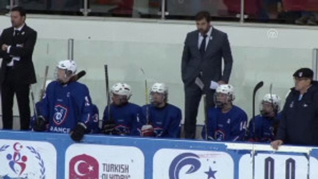 Eyof 2017 - Buz Hokeyi Erkeklerde Türkiye, Fransa'ya 10-0 Yenildi