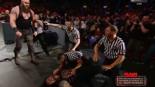 wwe raw 20/02/2017 Roman Reigns attack Braun Strowman But Look Whats happen after this Braun Strowman kill Roman Reigns