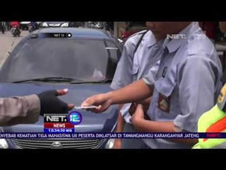 Razia Kendaraan Puluhan Pelajar Tak Memiliki SIM - NET 12