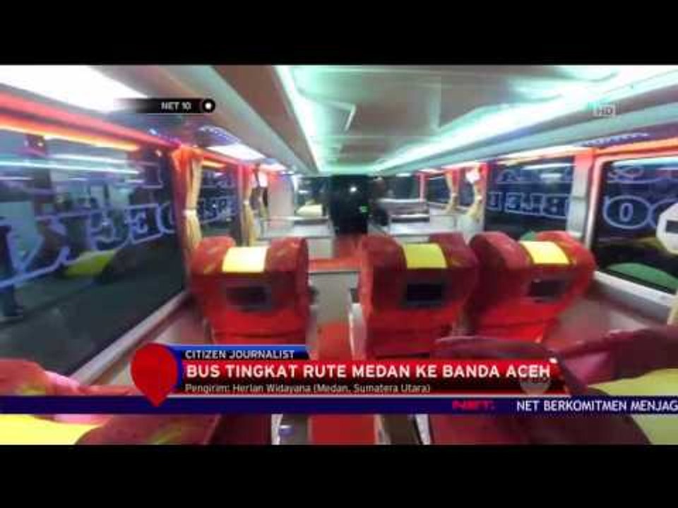 Bus Tingkat Rute Medan Ke Banda Aceh Net 10 Video Dailymotion