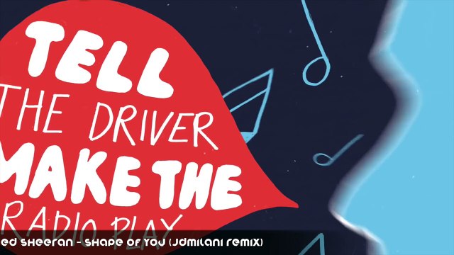 Ed Sheeran - Shape of You (JDMilani Remix)Lyric Video
