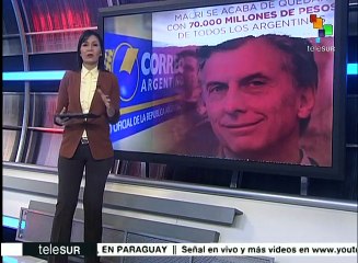 Argentina: fiscalía imputa a Macri por perjuicio millonario al Estado