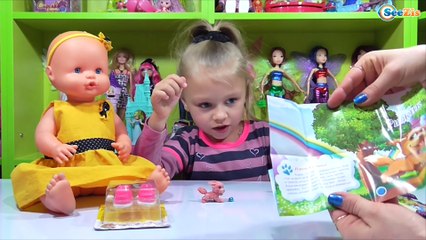 下载视频: ✔ Кукла Ненуко и Ярослава открывают сюрпризы Shopkins / Doll Nenuco / Unboxing toy with Yaroslava ✔