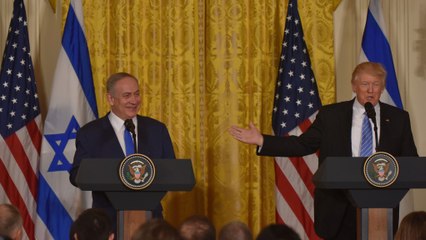 Key moments from Trump's news conference with Netanyahu