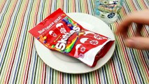 ★ CRAZY SKITTLES RAINBOW TRICK DIY ★ How To Make Rainbow Colors Watercolor Painting Japanese Sweets