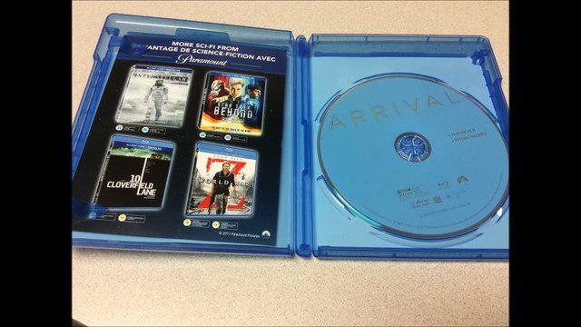 Critique Blu-ray (L'Arrivée)