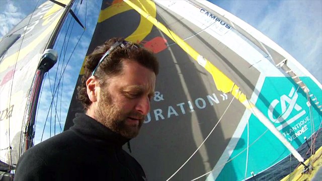 J101 : Arnaud Boissières à 200 milles de l'arrivée / Vendée Globe