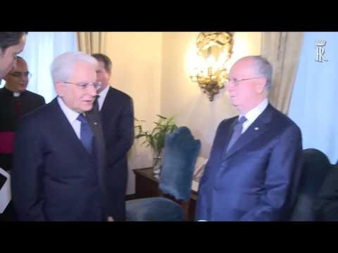 Roma - Mattarella in occasione ricorrenza Patti Lateranensi (14.02.17)