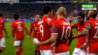 Arjen Robben Amazing Goal HD - Bayern 1-0 Arsenal - Champions League - 15/02/2017