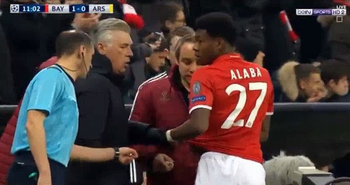 Arjen Robben Goal - Bayern Munich 1-0 Arsenal - 15.02.2017