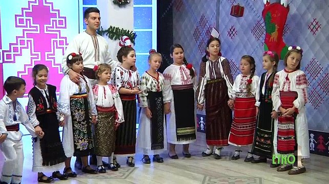 Silvia si Anton Achitei - Colo sus la rasarit (Seara buna, dragi romani! - ETNO TV - 21.12.2016)
