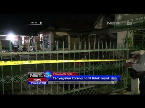 Petugas Segel Panti Asuhan Tak Layak Huni di Pekanbaru - NET24