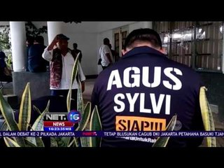 Live Report Persiapan Jelang Nobar Tim Agus - Sylvi - NET 16