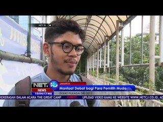 Manfaat Debat bagi Para Pemilih Muda - NET 10