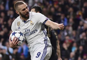 Champions League - Real Madrid / SSCNapoli - Karim Benzema égalise d'une tête rageuse !