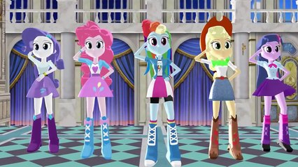 Peppa Pig Finger Family My Little Pony Equestria Girls Nursery Rhymes Lyrics Kids Songs