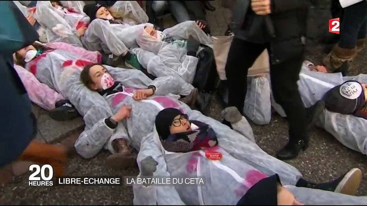 CETA : politiques et manifestants opposés au traité font entendre leur voix