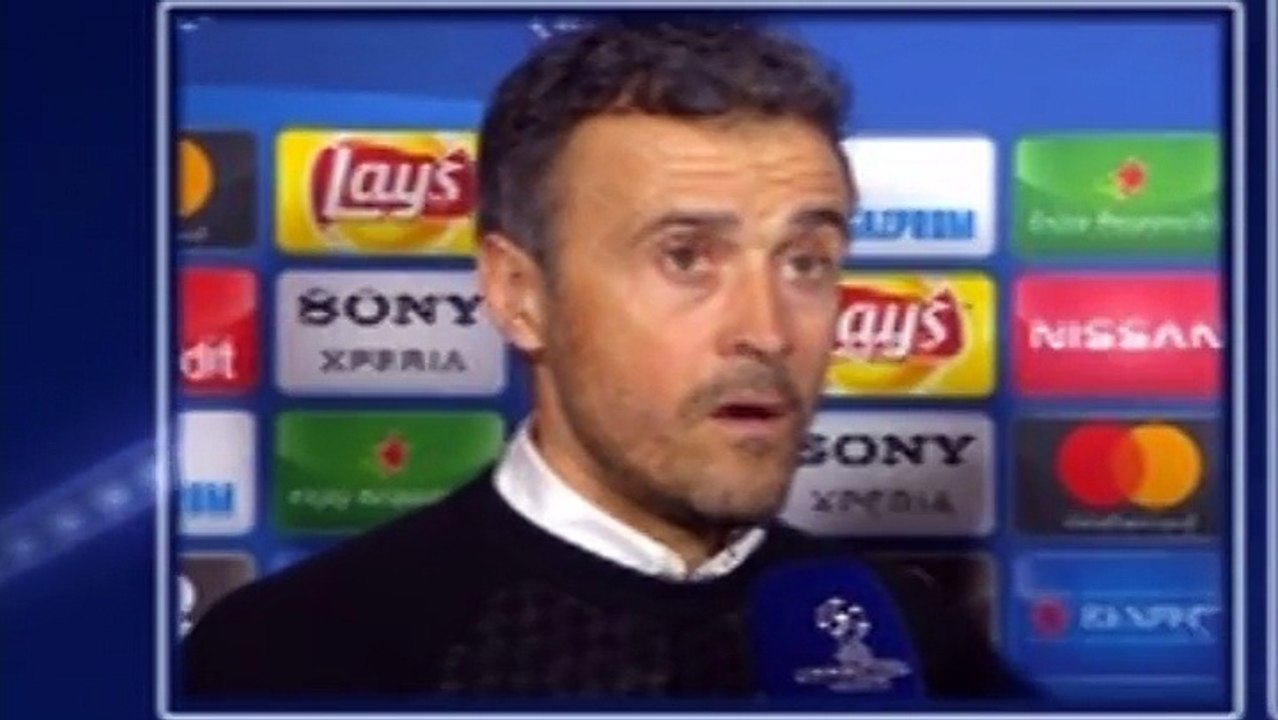 Fuerte reacción de Luis Enrique a un periodista