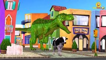 Dinosaurs jurassic world Finger Family Nursery 3d rhymes | Children Animated finger family