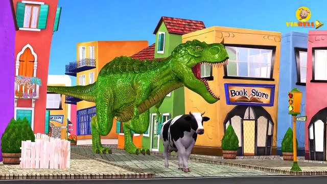 Dinosaurs jurassic world Finger Family Nursery 3d rhymes | Children Animated finger family