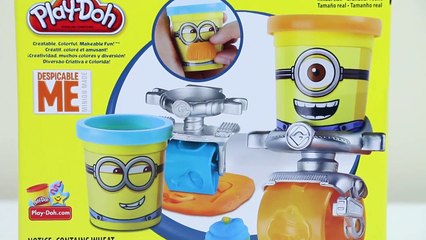 Play Doh Despicable Me Minions y Sello de Rodillo de la Pasta del Juego Playset Unboxing y Toy Review!