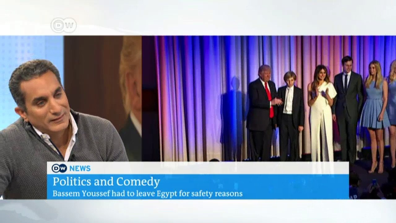 Bassem Yousef on satirizing Donald Trump | DW News