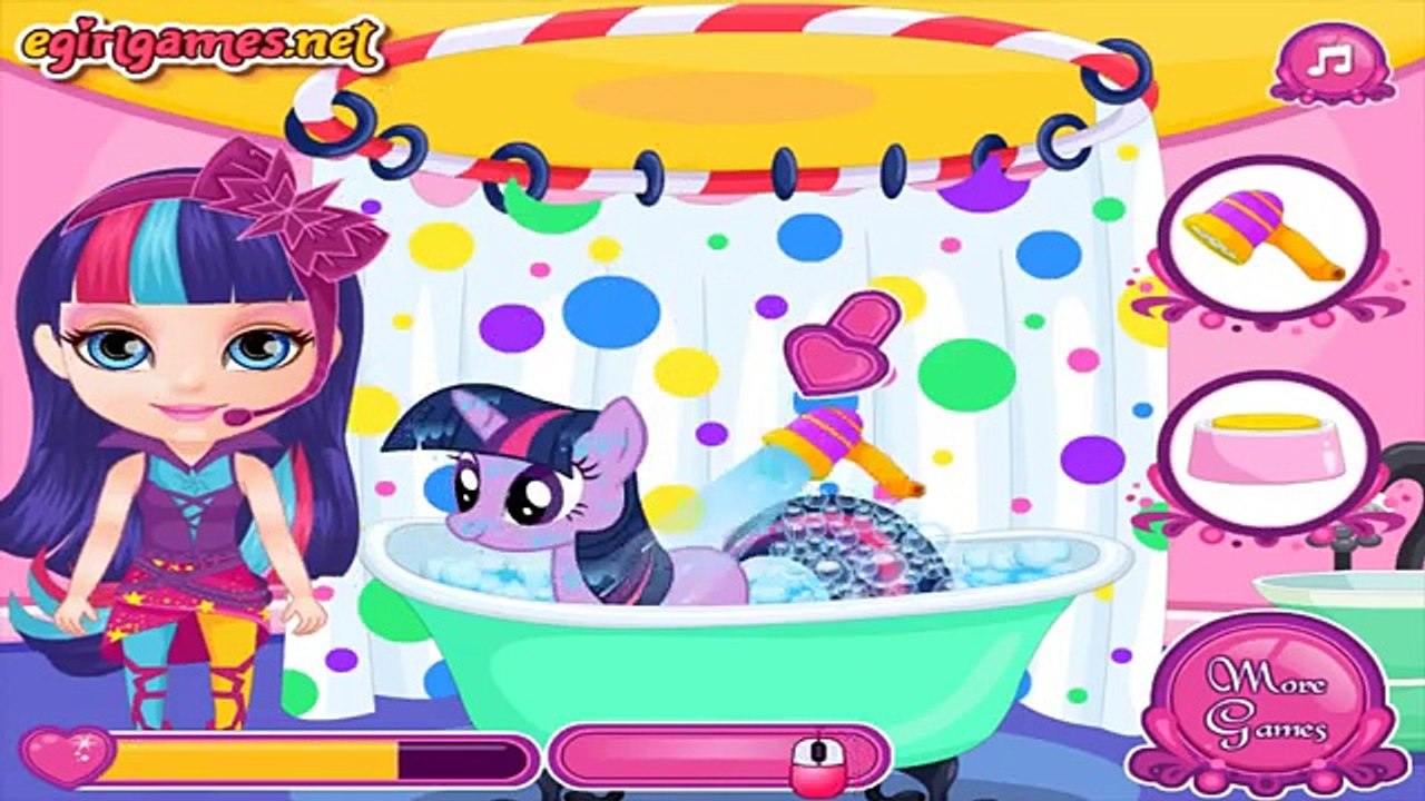 Малышка Барби Мой маленький пони мультфильм видео игры для девочек