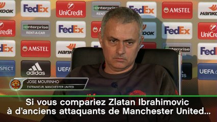 16e - Mourinho : "Inutile de comparer Zlatan à Cantona"