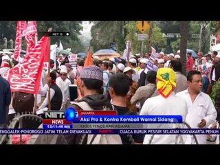 Live Report Aksi Pro dan Kontra Terkait Kasus Penodaan Agama - NET 12