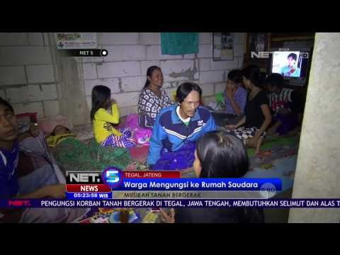 Tidak Ada Selimut & Alas Tidur, Korban Tanah Bergerak di Tegal Enggan Tinggal di Pengungsian - NET5