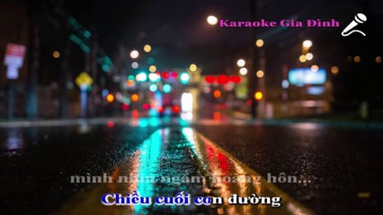 Dấu Mưa Karaoke - Beat Chuẩn (Trung Quân)