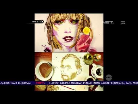 Kreasi Unik Menyulap Bahan Makanan Menjadi Lukisan Istimewa - NET5