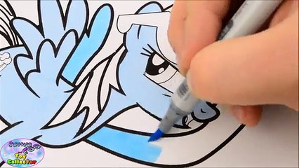 My Little Pony Coloring Book Rainbow Dash MLP Episode Surprise Egg and Toy Collector SETC